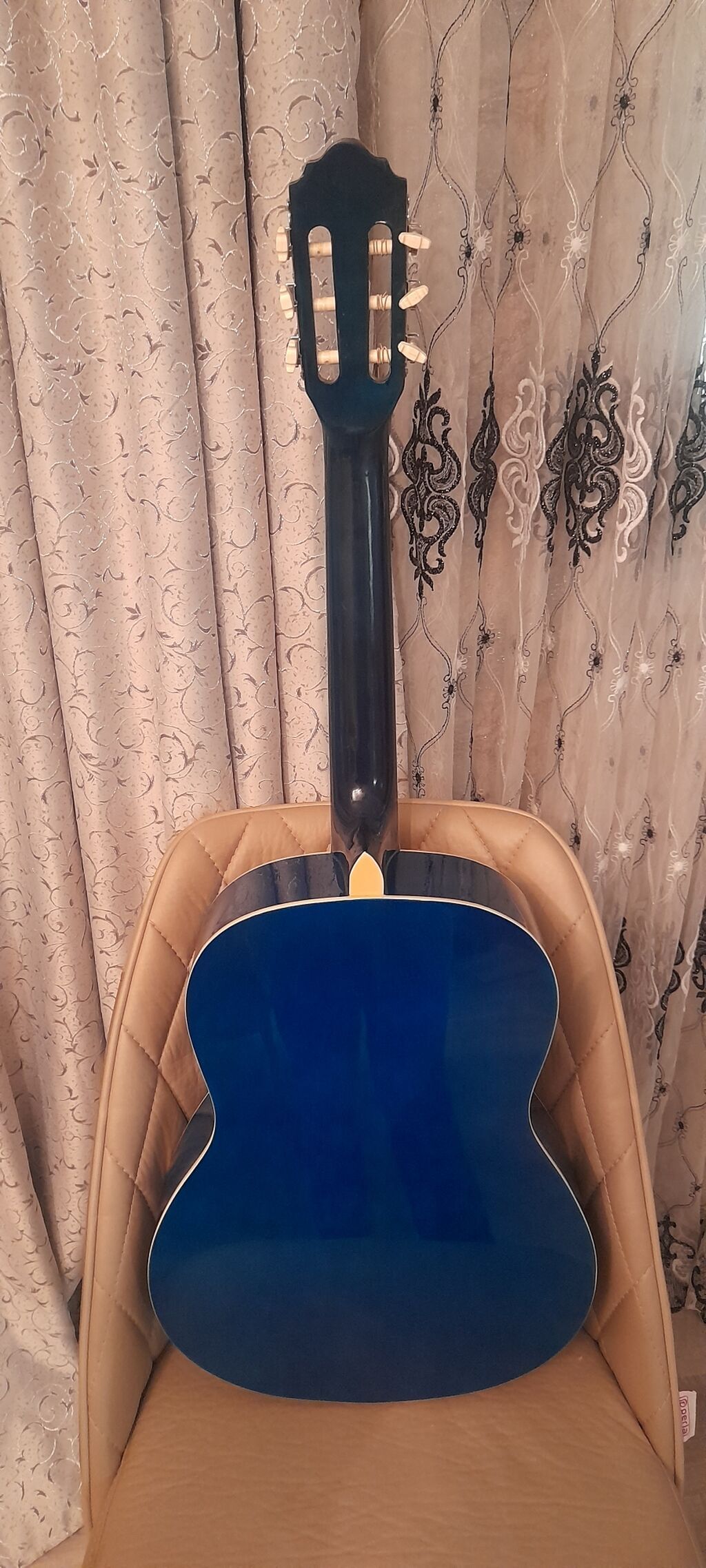 Mavi klassik gitara - Korpus: tam ölçülü klassik (nylon simlər üçün) — Gitarlar və digər simli alətlər, Bakı (2)