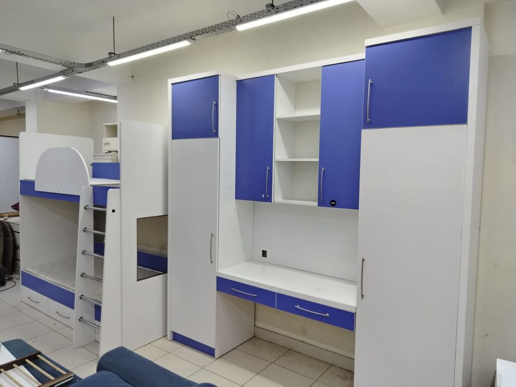 Oğlan və qız üçün, İşlənmiş, Yazı masası, Dolab — Uşaq mebeli dəstləri, Bakı