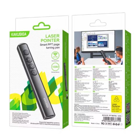 Prezentasiya -Təqdimatçı -Kakusıga 2024 PPT flip qələm 2.4G simsiz əlaqə ilə — 24 ₼ · Bakı · Ofis texnikası və istehlak malları Prezentasiya -Təqdimatçı -Kakusıga 2024 PPT flip qələm 2.4G simsiz əlaqə ilə — Bakı