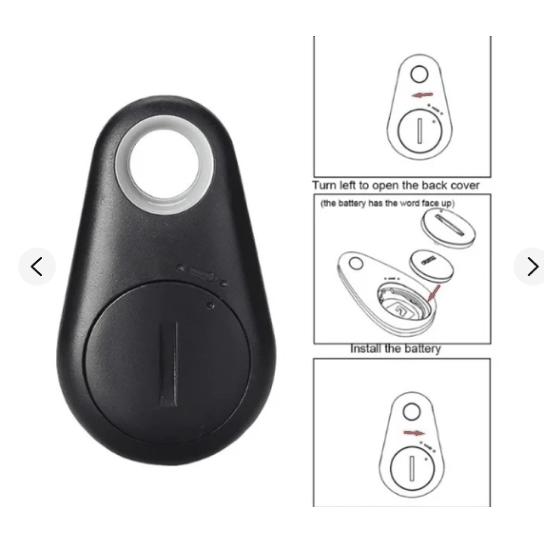 İt Pişikləri üçün FGH Tracker Uşaqlar Suya davamlı Bluetooth Qara — Ehtiyat hissələri, Bakı (2)