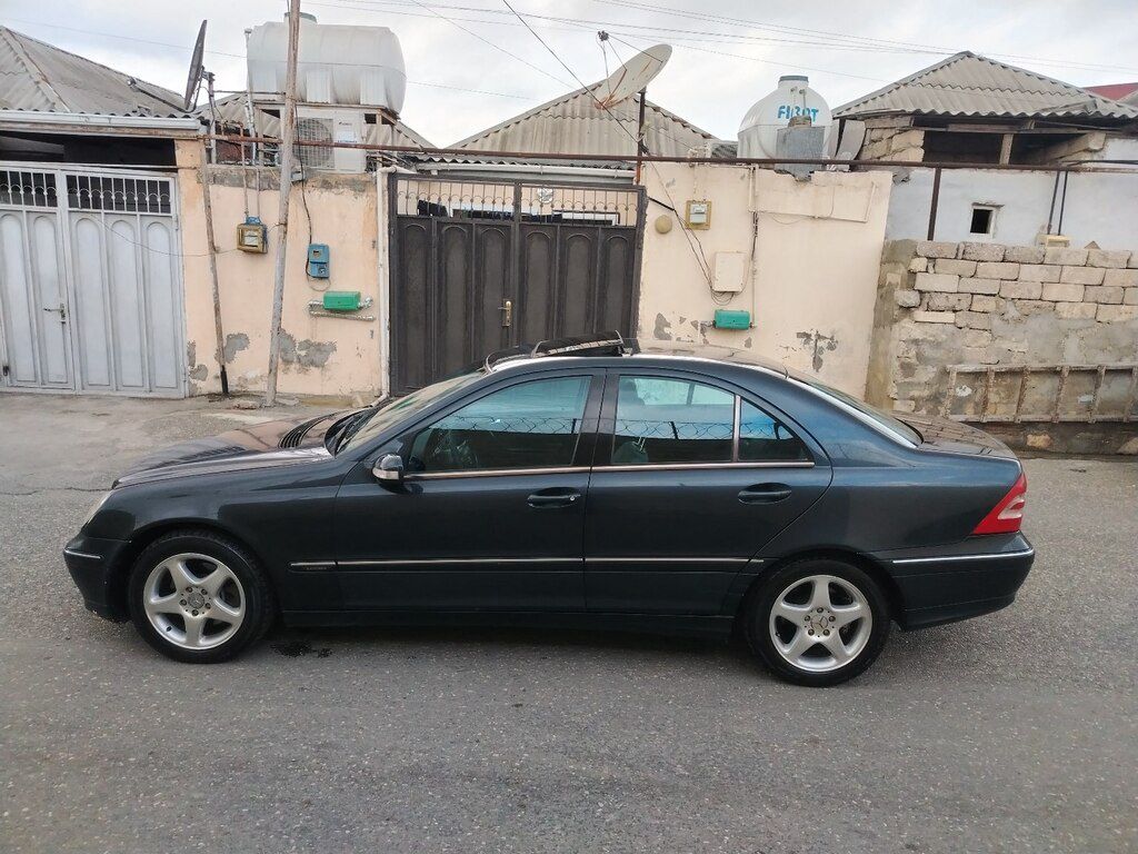 Mercedes C 240, 2.6 L, 2000 il, 250 000 km — Avtomobillər, Bakı (6)