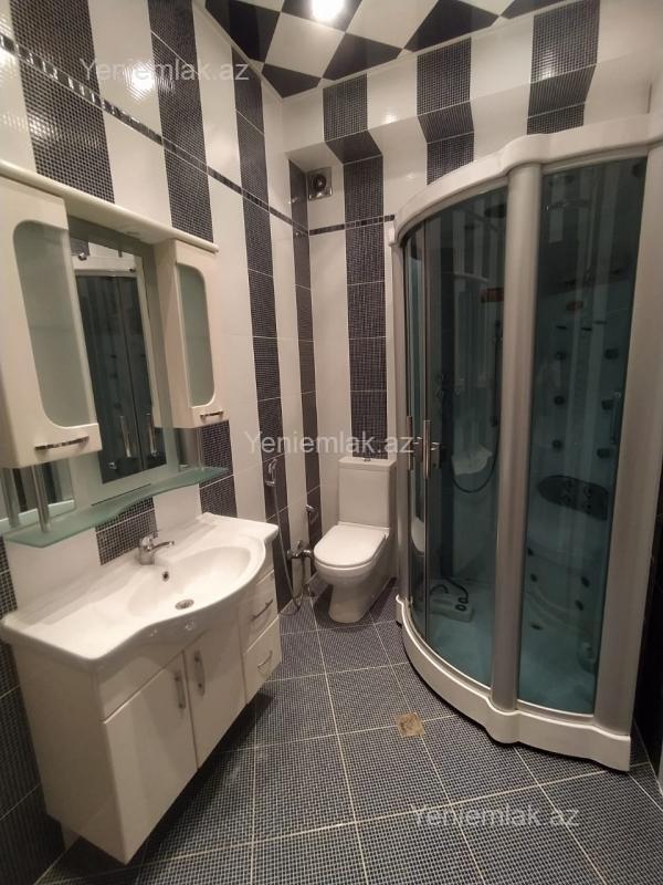 Kirayə 4 otaqlı Bina evi menzil (Yeni tikili), 221 m², Nəsimi rayonu — Mənzil, Bakı (8)