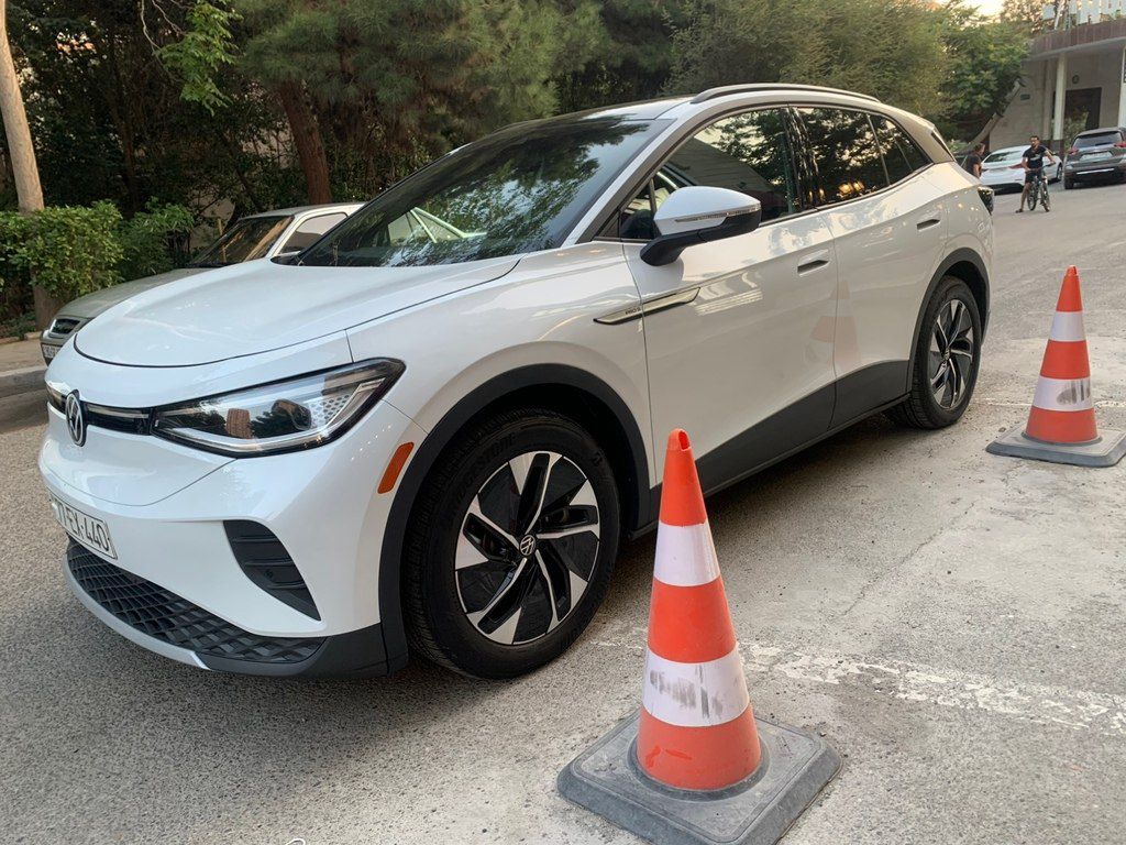 Volkswagen ID.4, 77 kWh, 2021 il, 88 514 km 77-EX-440 — Avtomobillər, Bakı (3)