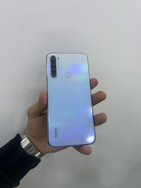 Redmi Note 8, 64 GB, rəng - Ağ, Barmaq izi — Gəncə