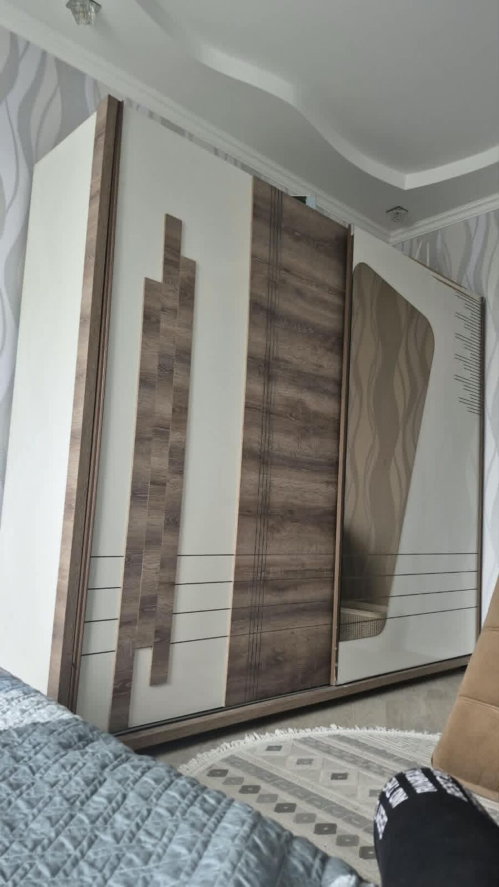 Yataq desti. 550azn. yaxsi veziyyetde. matras var bazasu yoxdu. unvan — Yataq otağı mobilya dəstləri, Bakı (2)