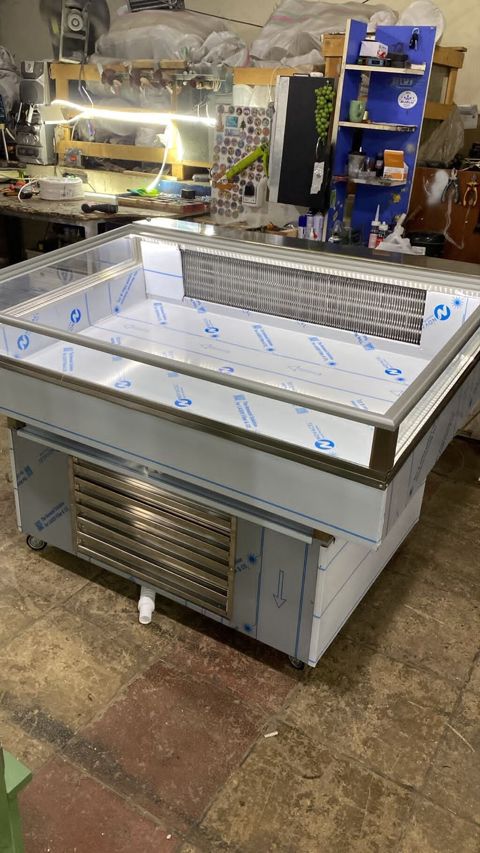Ticarət üçün açıq tip soyuducu vitrin – supermarket, ət/dəniz — 1 500 ₼ · Digah · Soyuq vitrini Ticarət üçün açıq tip soyuducu vitrin – supermarket, ət/dəniz — Digah