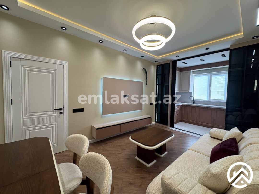 Satılır 3 otaq yeni tikili 82 m², Həzi Aslanov metrosu — Mənzil, Bakı (2)