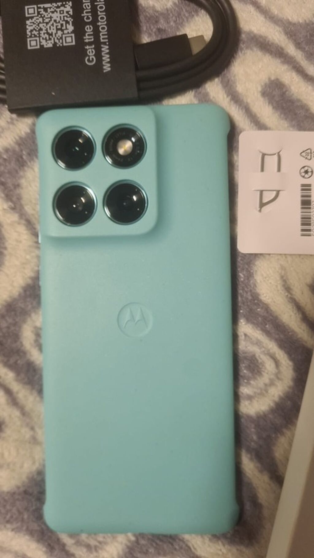 Motorola Edge 50 Fusion, rəng - Yaşıl, Sənədlərlə — Motorola, Bakı (2)