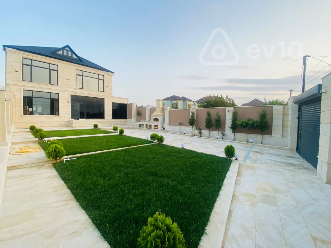 6 otaqlı həyət evi, 300 m², Saray qəs — Ev, villa, Bakı (3)