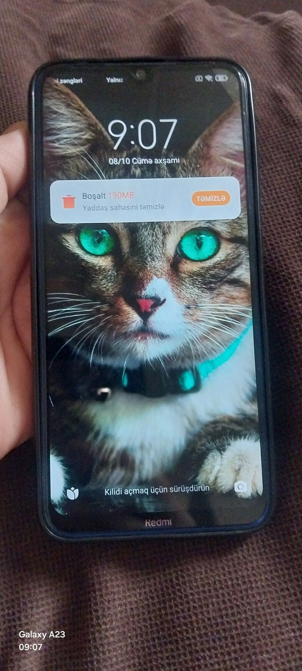 Telefon ela vezyetde 2 ci telefon kimi istifade olnub heç bir prablemi — Xiaomi, Bakı (2)