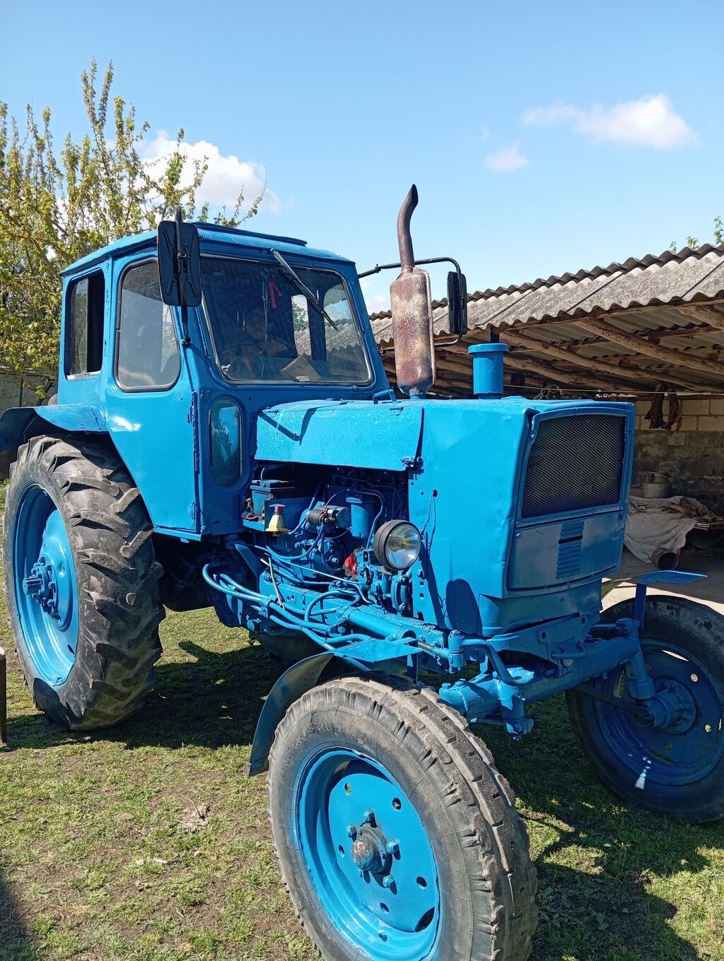 Traktor Belarus (MTZ) 1980, 1985 il, 80 at gücü, motor 5.8 l, İşlənmiş — Traktorlar, Balakən (10)
