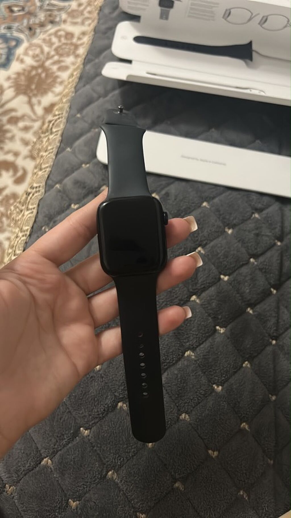 Apple Watch SE (2-ci nəsil) – 44 mm, GPS - Korpus: Midnight — Ağıllı saatlar, Masazır (2)