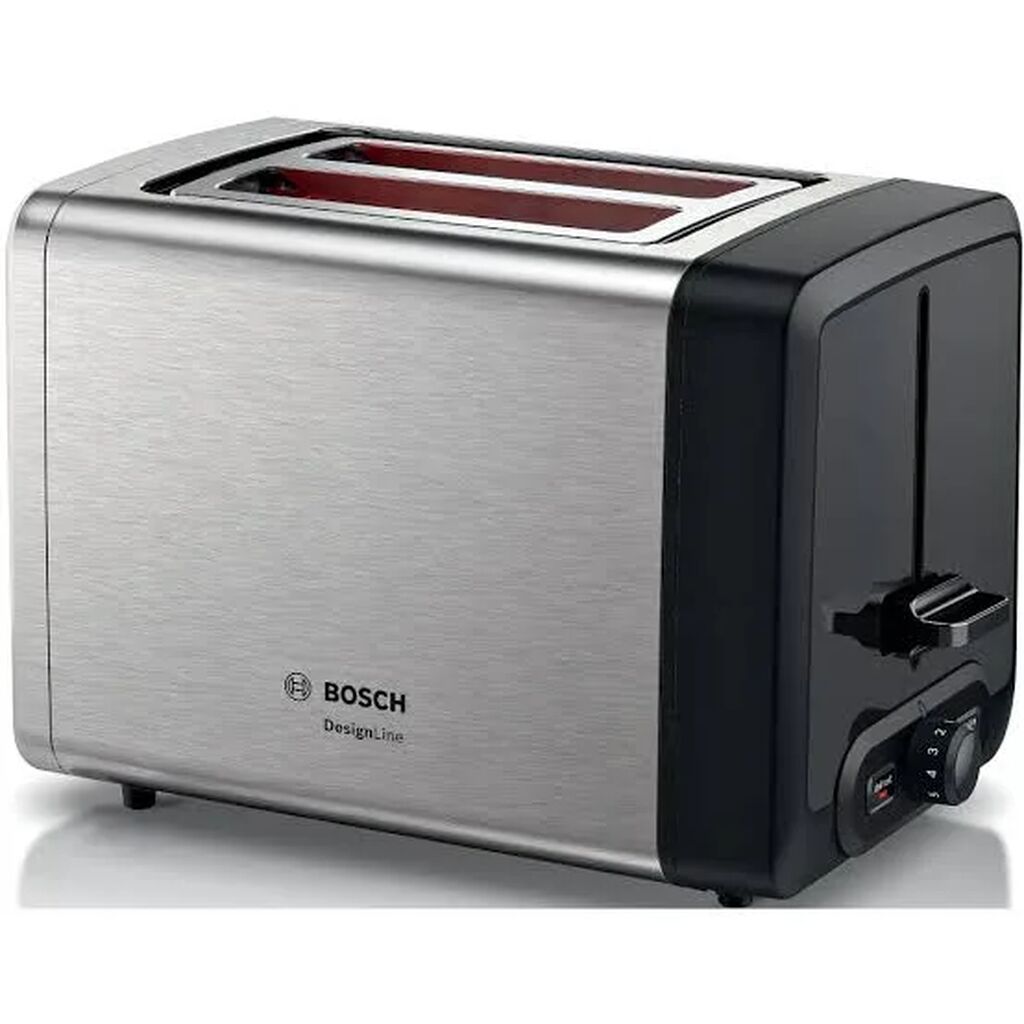 Bosch TAT4P420 DesignLine Toster, 970 W – 8 qızartma səviyyəsi, 2 — Toster və vaflyasıcı, Bakı (2)