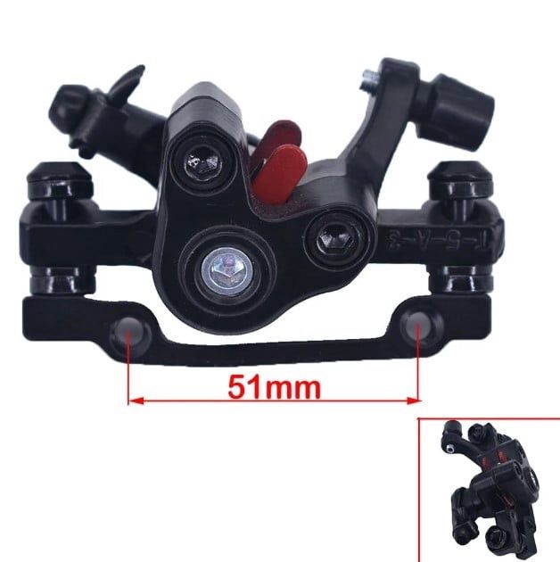 Velosiped üçün ön mexaniki disk əyləci Bikesport 28, F160/R140 və R160/F180 kaliperlər, MTB və dağ velosipedləri üçün, hər ölçülü velosipedə uyğundur — Mallar, Bakı (3)
