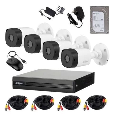 Dahua 4x Camera Kit — Bakı