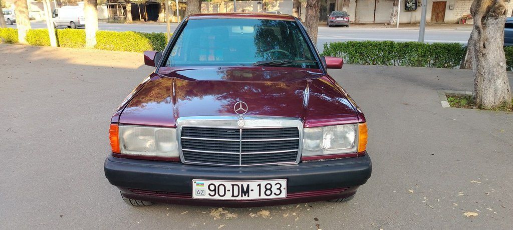 Mercedes 190, 1.8 L, 1992 il, 425 000 km 90-DM-183 — Avtomobillər, Bakı (3)