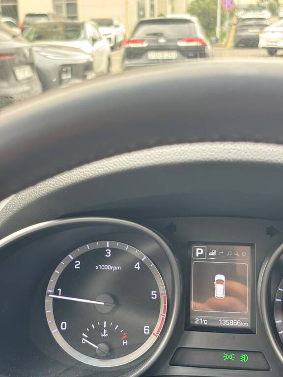 Hyundai Santa Fe, 2.0 L, 2015 il, 135 000 km — Avtomobillər, Bakı (9)