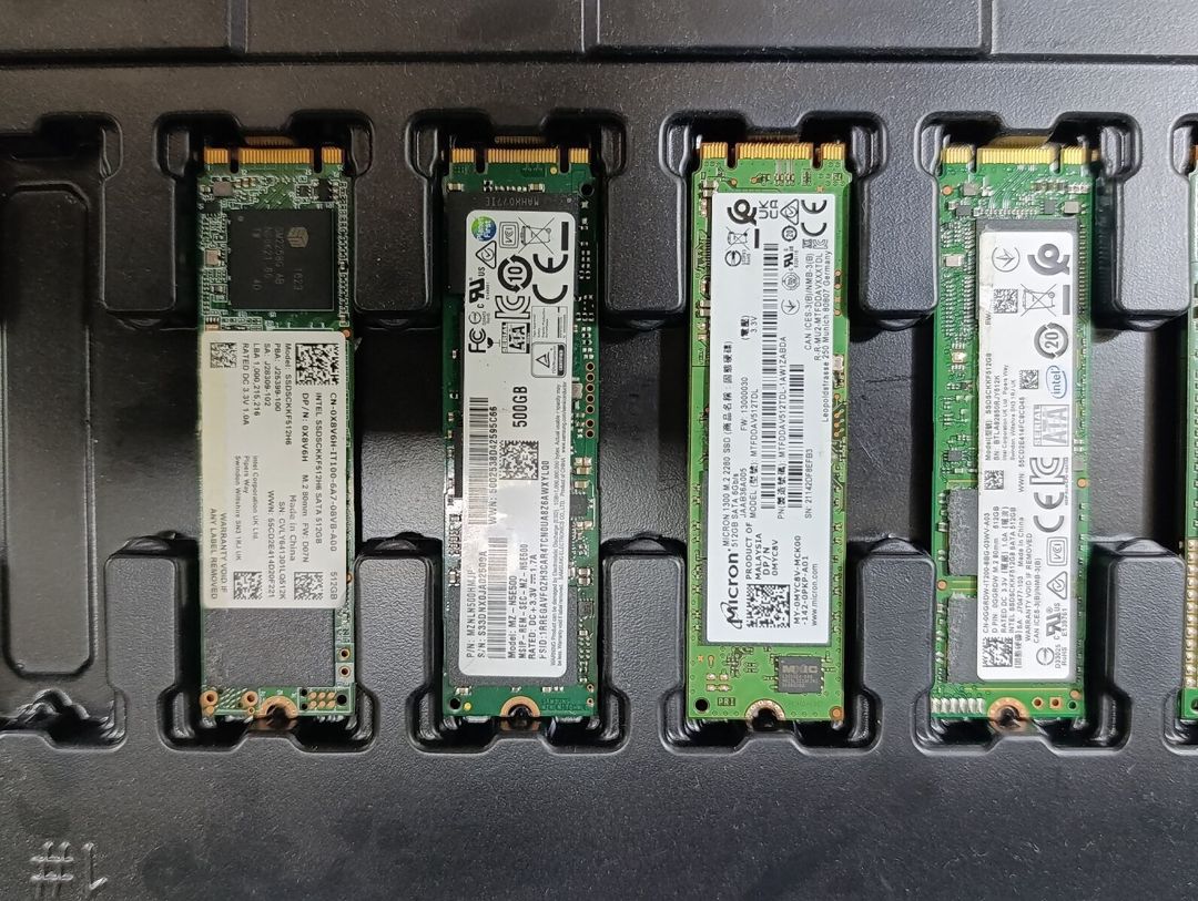 M.2 Sata SSD 512GB – Samsung, Micron, Intel, SanDi — Kompüterlər və noutbuklar, Bakı (2)