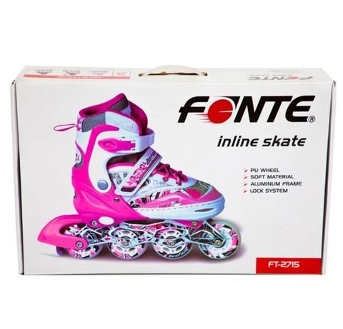 Fonte FT-2715 Rolik Məhsul növü: Rolik (roller skates, rolik — 70 ₼ · Bakı · Rol konkilər Fonte FT-2715 Rolik Məhsul növü: Rolik (roller skates, rolik — Bakı