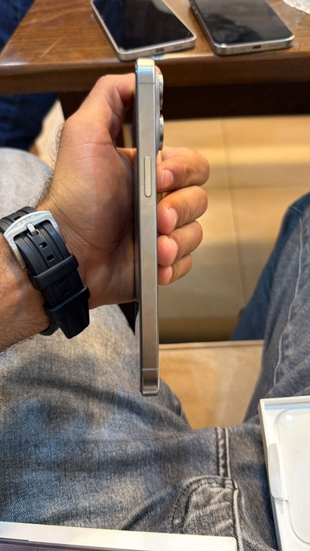 IPhone 15 Pro Max, Natural Titanium, Face ID — Apple iPhone, Bakı (4)