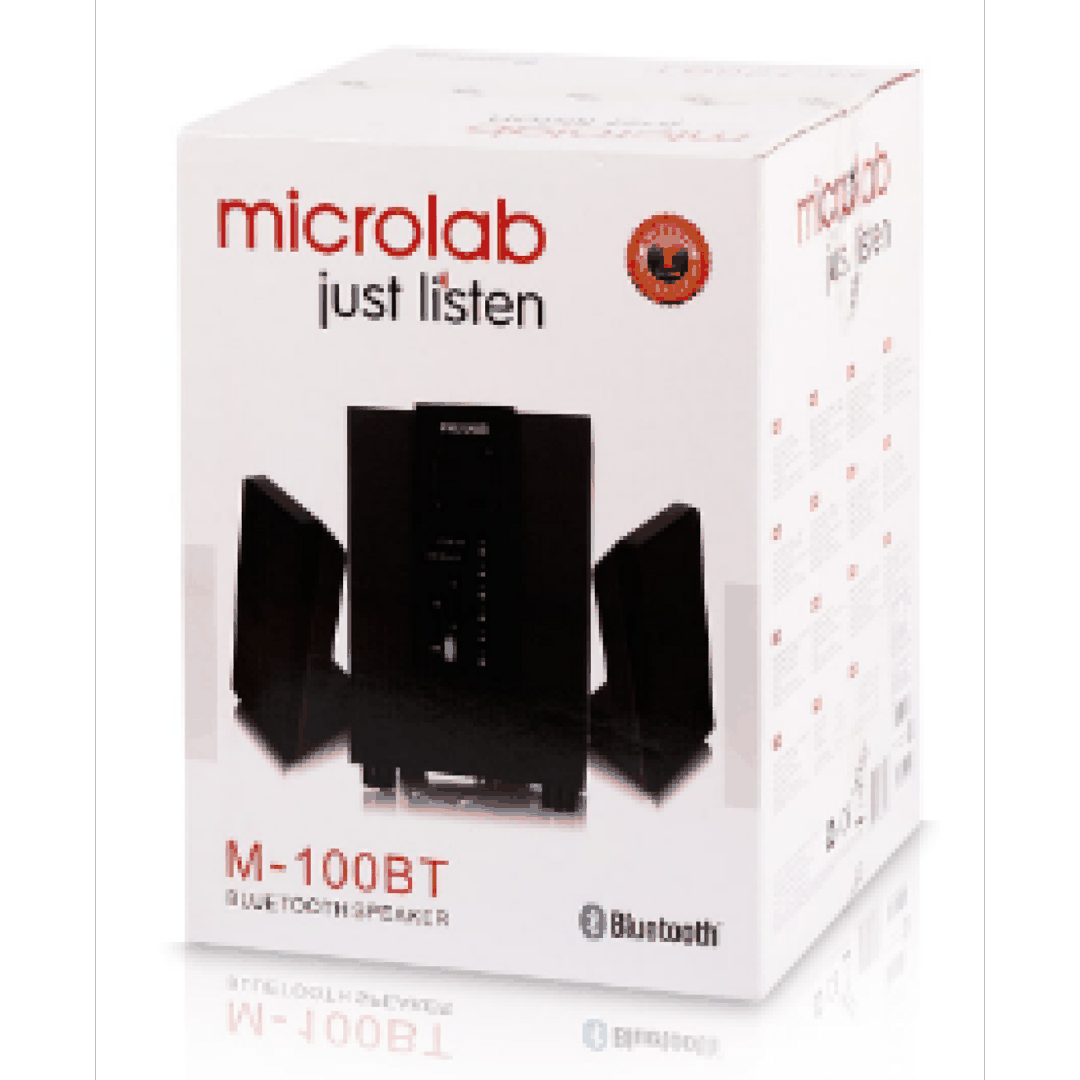 Akustik sistem 2.1 microlab M-100BT bluetooth (10 w) — Dinamiklər və akustik sistemlər, Bakı (2)