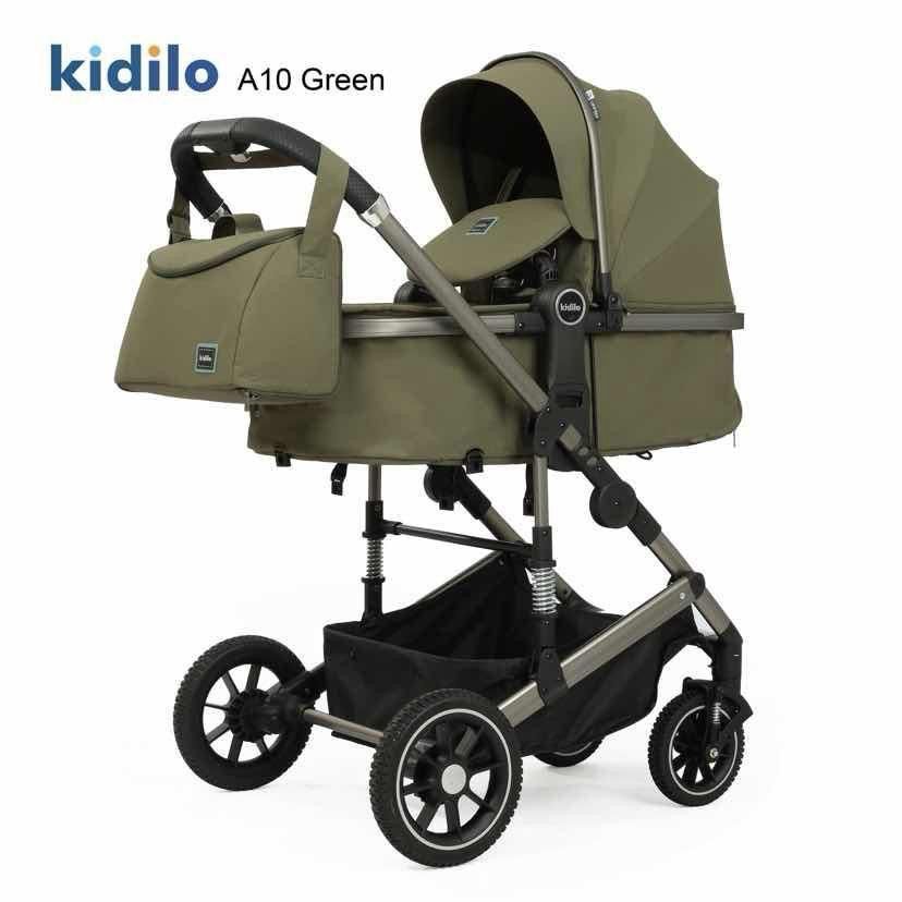 Uşaq arabası Kidilo A-10 Green — Mallar, Bakı