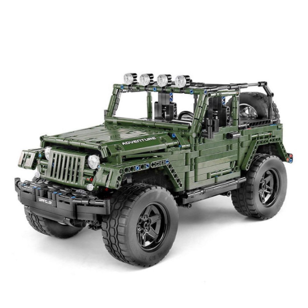 Konstruktor Mold King 13124 Jeep Wrangler Rubicon Xaki — Konstruktorlar, Bakı (2)