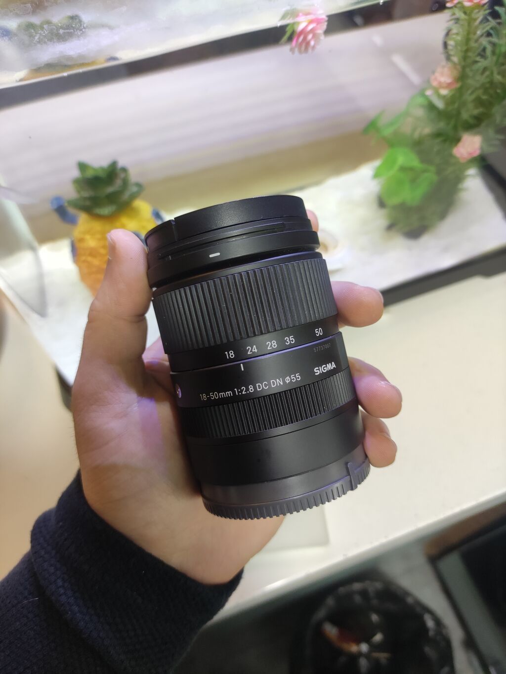 Sigma 18-50mm F2.8 DC DN (Sony E, Aps-c) Əla (ideal) vəziyyətdədir — Linzələr və aksesuarlar, Bakı (2)