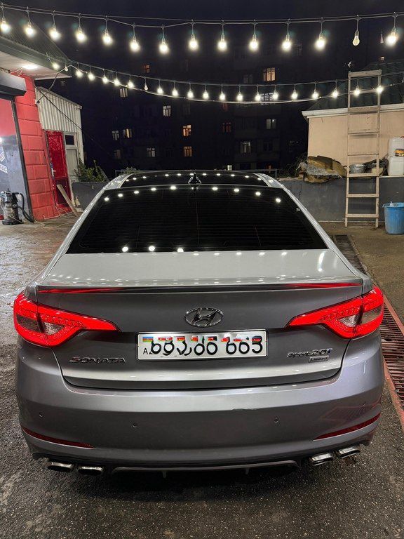Hyundai Sonata, 2.0 L, 2015 il, 130 000 km — Avtomobillər, Bakı (2)