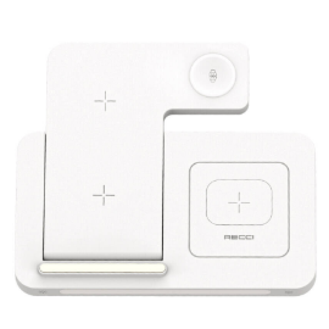 Simsiz enerji toplama cihazı Recci RCW-31 4in1 15W Magnetic Charger Holder — Telefonlar və qadjetlər, Bakı (3)