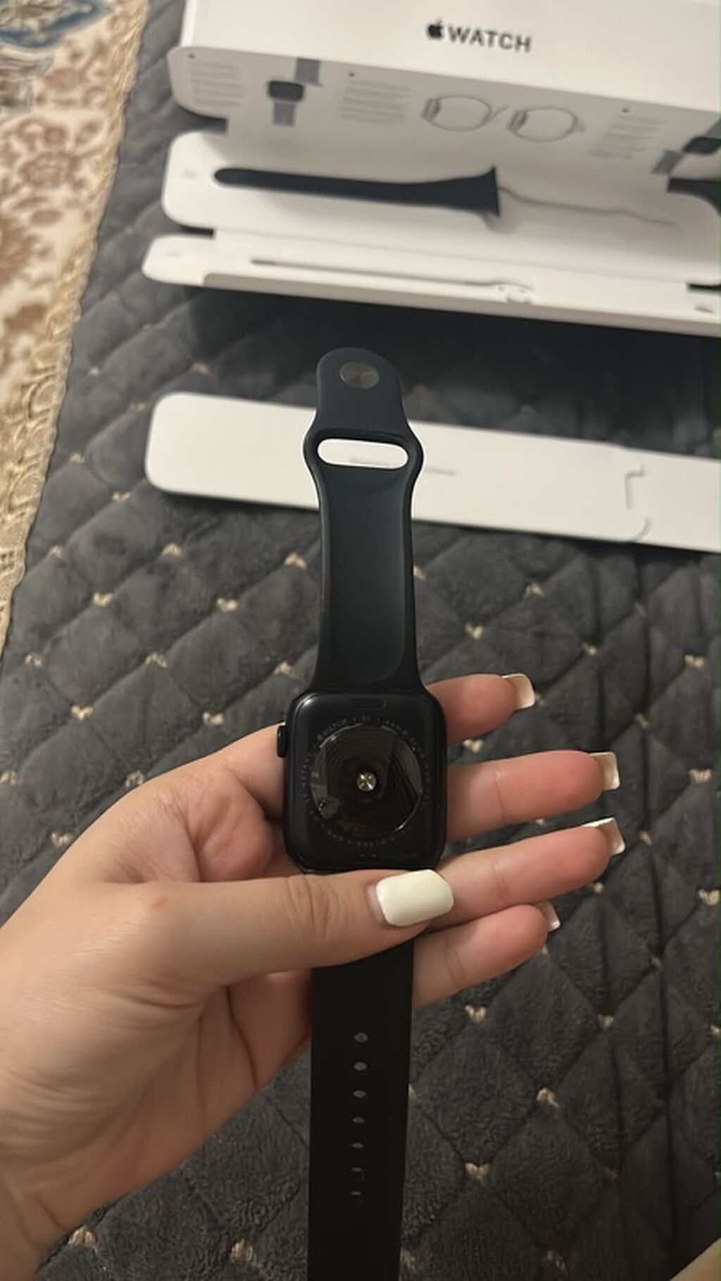 Apple Watch SE (2-ci nəsil) – 44 mm, GPS - Korpus: Midnight — Ağıllı saatlar, Masazır (3)