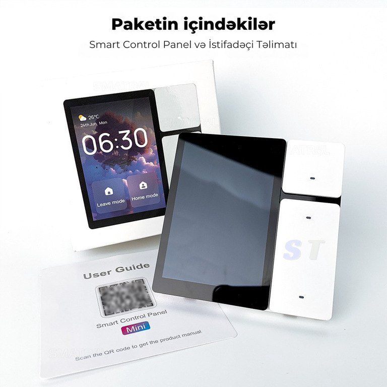Ağıllı ev idarəetmə paneli — Ağıllı ev və təhlükəsizlik, Bakı (3)