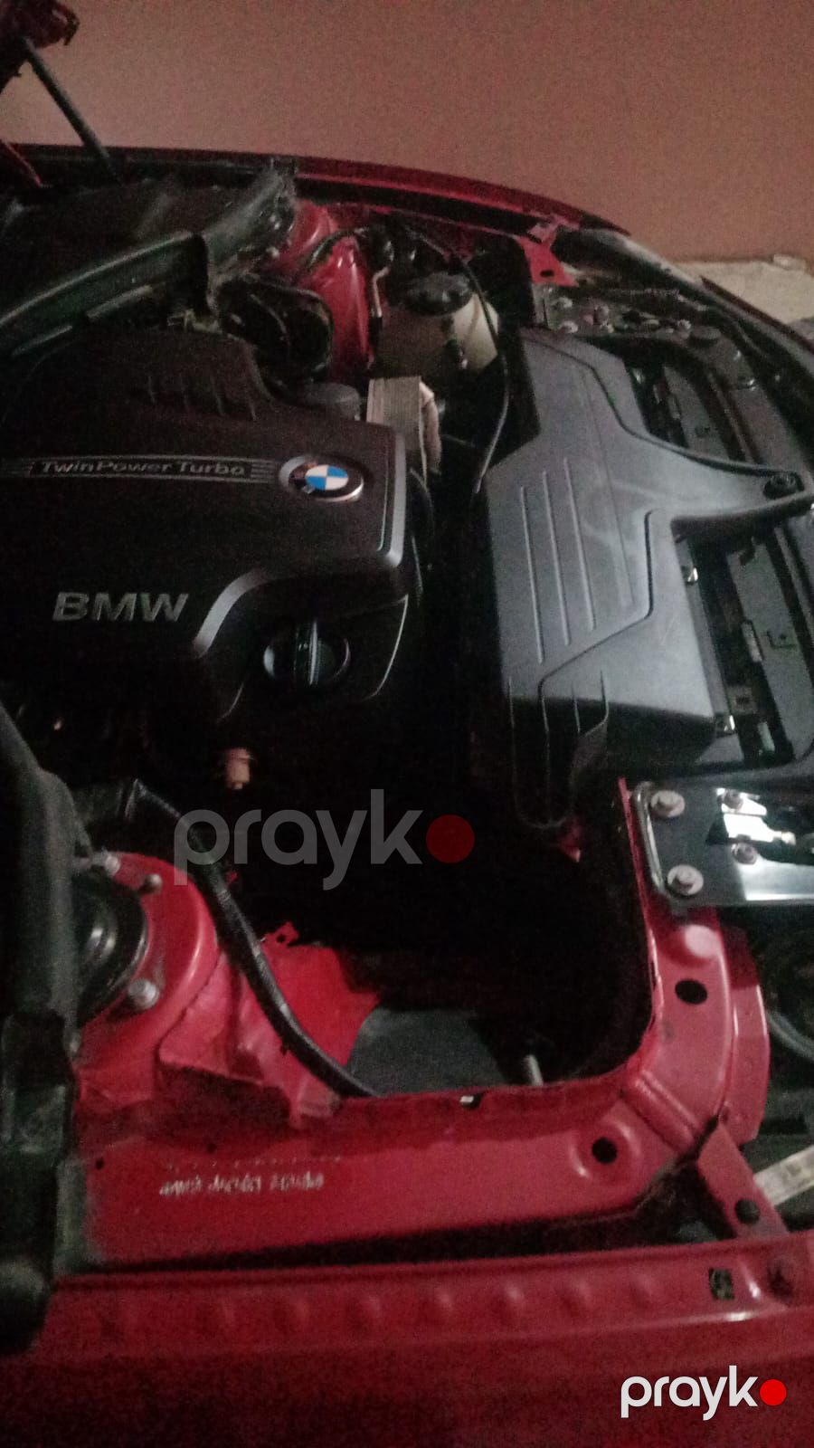 BMW 3 Seriyası F30 Qırmızı Sedan 99-NP-328 — Avtomobillər, Bakı (5)
