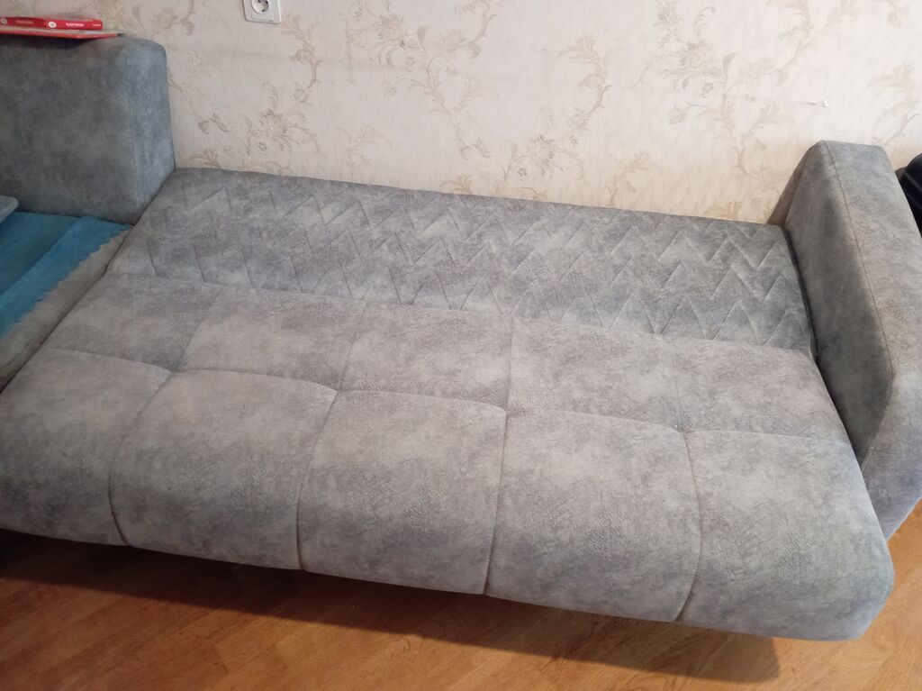 Künc divanı – çevrilən və sandıqlı - Forma: L-şəkilli künc divan — Divanlər, Bakı (2)