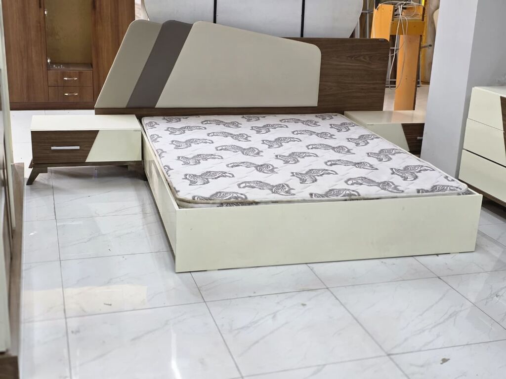 “Asya” yataq dəsti – Merinos firması Tərkibi: - Geniş sürgülü şkaf — Yataq otağı mobilya dəstləri, Bakı (4)