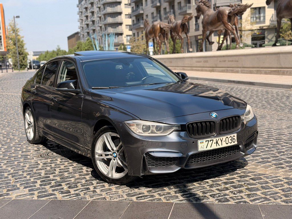 BMW 328, 2.0 L, 2015 il, 145 000 km 77-KY-036 — Avtomobillər, Bakı (2)