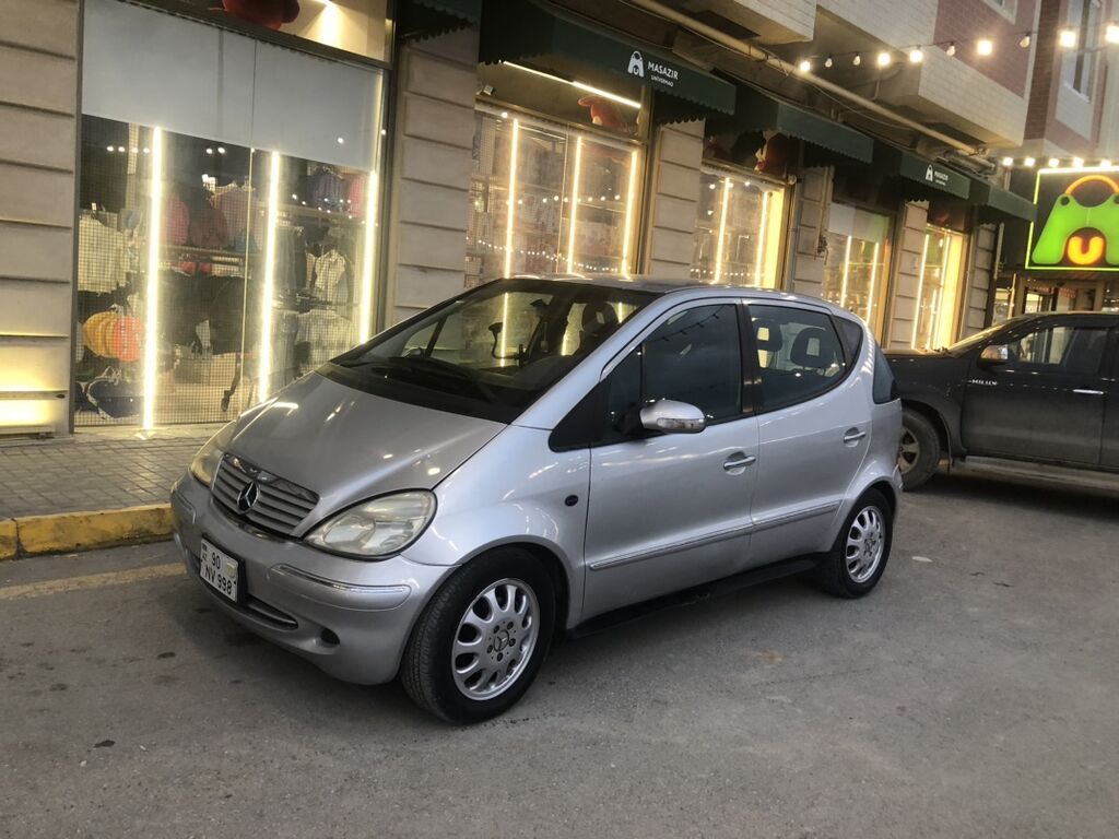 Mercedes-Benz A-Class: 1.6 l 2004 il Hetçbek 77-EG-023 — Avtomobillər, Masazır (2)