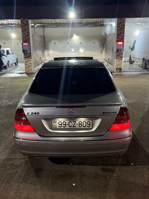 Mercedes E 240, 2.6 L, 2002 il, 398 000 km 99-CZ-809 — Avtomobillər, Qazax (8)