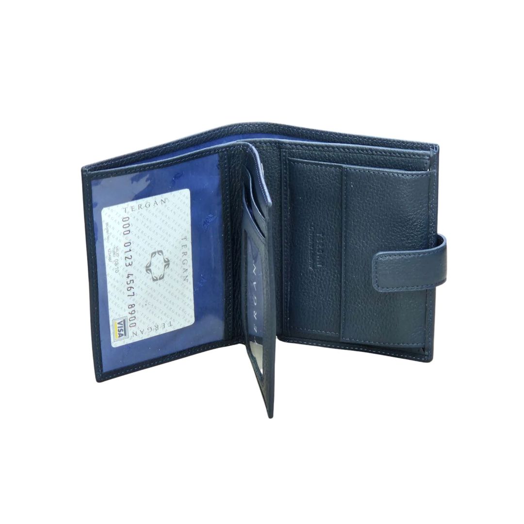 Dəri pulqabı kişilər üçün Tergan_1577_Blue — Mallar, Bakı (2)