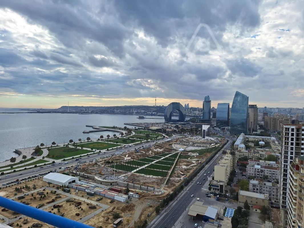 10 otaqlı mənzil, 1100 m², Afiyəddin Cəlilov küçəsi — Mənzil, Bakı (3)