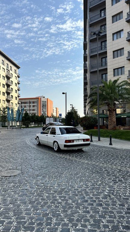 Mercedes 190, 1.8 L, 1991 il, 199 350 km 90-OO-185 — Avtomobillər, Bakı (2)