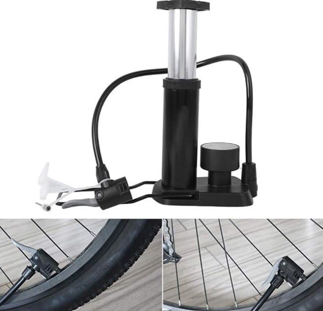 Ayaq pompasi Bikesport 33, manometrli, plastik/alüminium — Mallar, Bakı (2)