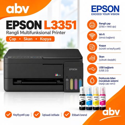 Printer Epson L3351 — Bakı