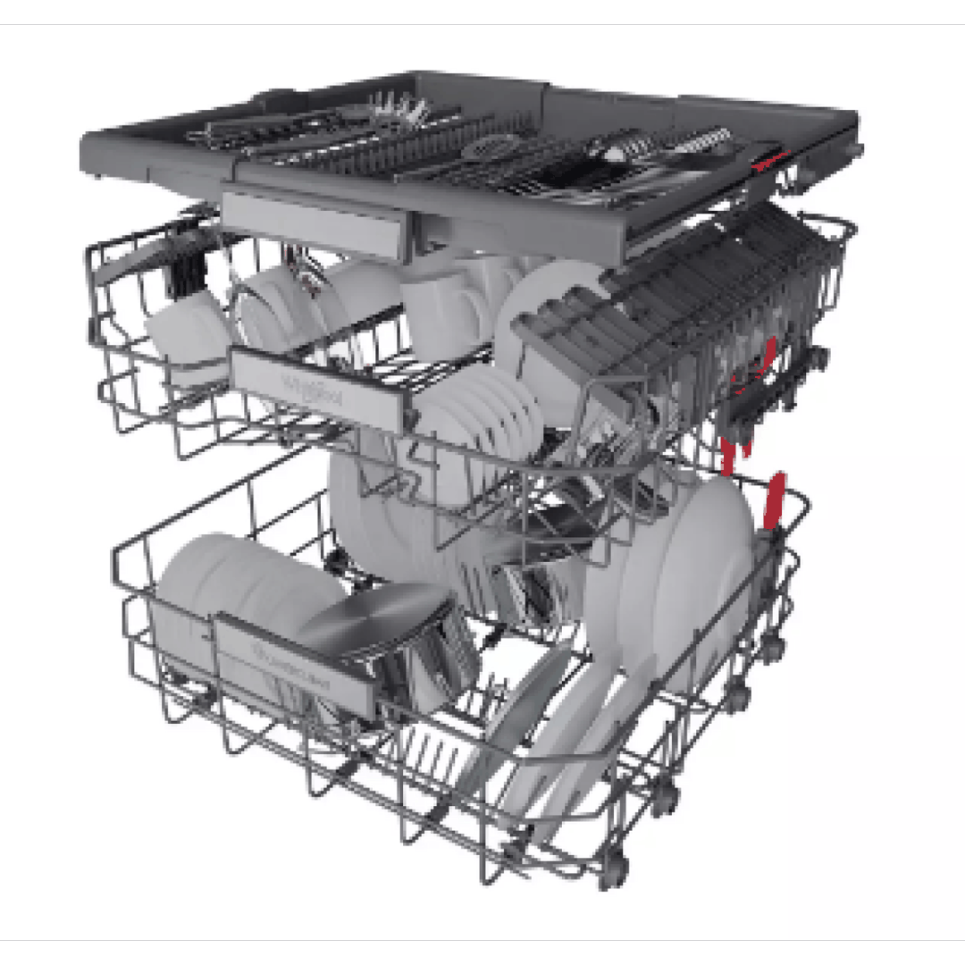 Quraşdırılmış qabyuyan maşın Whirlpool WIO 3P33 PL — Ev texnikası, Bakı (2)