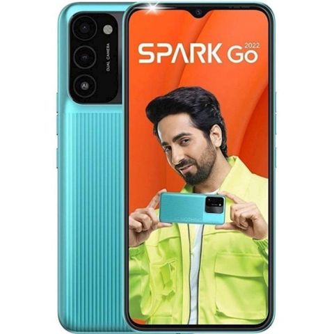 Smartfon Tecno Spark Go 2022 (KG5m) 2/32GB Turquoise Cyan — Almal — Tecno