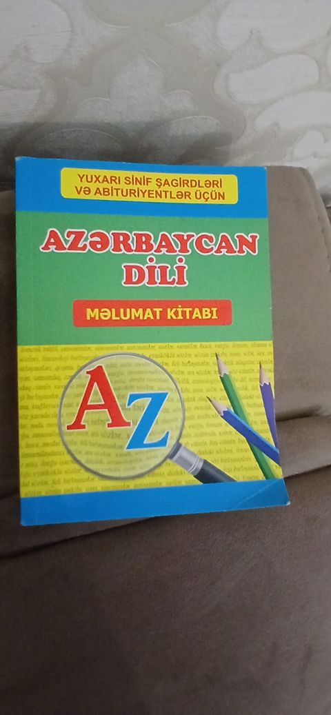 Məhsul: “Azərbaycan dili – Məlumat kitabı” (yuxarı sinif şagirdləri və — 3 ₼ · Bakı · Kitablar Məhsul: “Azərbaycan dili – Məlumat kitabı” (yuxarı sinif şagirdləri və — Bakı