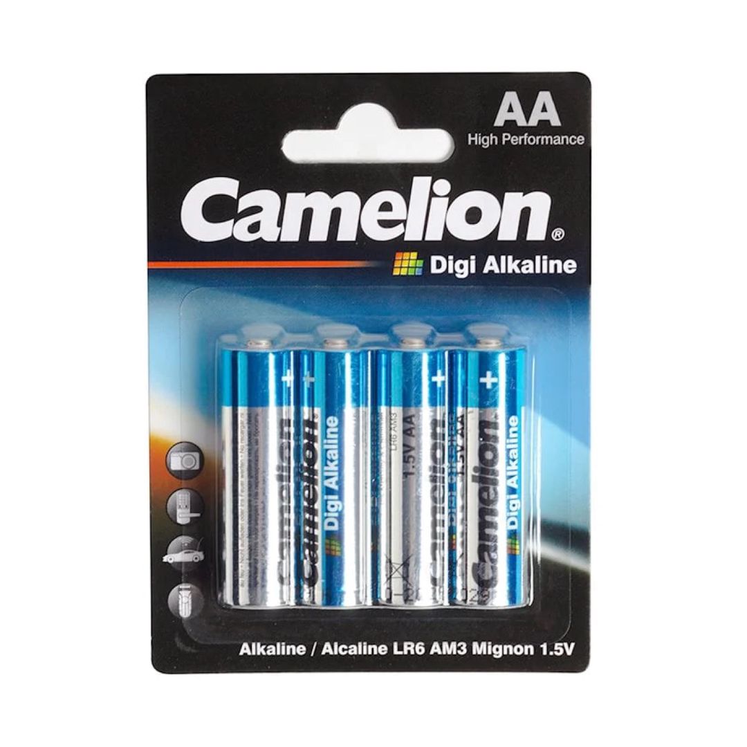 Batareya Camelion Digi Alkaline AA LR6-BP4DG, 4 ədəd — Batareyalar və şarj cihazları, Bakı
