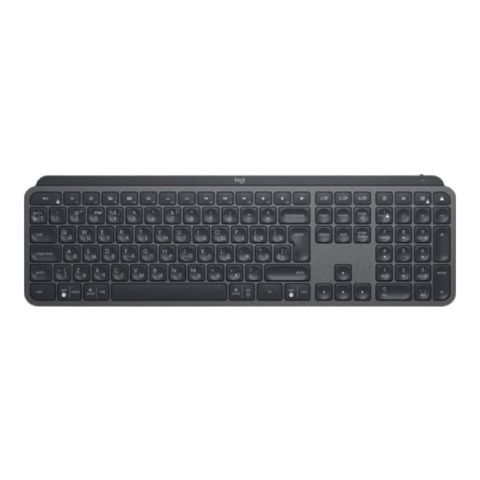 Klaviatura Logitech MX Keys Advanced Wireless Illuminated Graphite (920-009417) — Almal — Keyboards & Mice