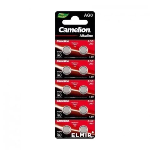 Batareya Camelıon Alkaline LR63 (AG0-BP10) — Almal — Батарейки и зарядные устройства
