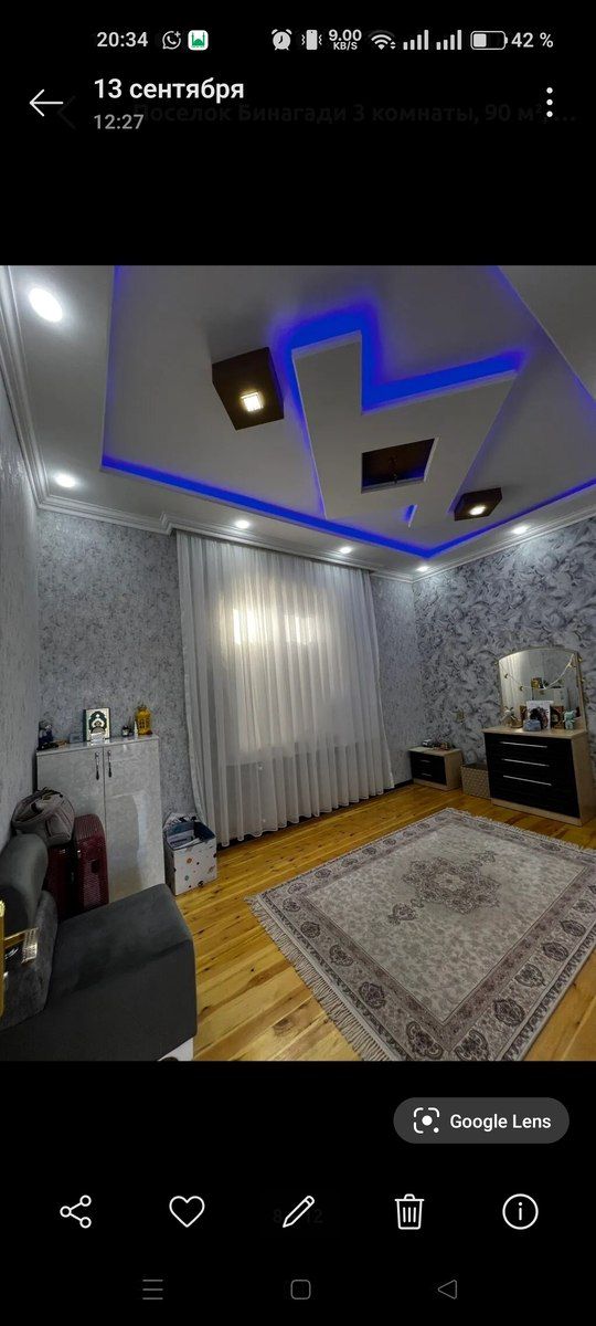 Satılır 3 otaqlı həyət evi/bağ evi 75 m² — Ev, villa, Bakı (4)